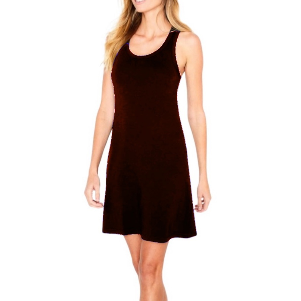NWT Matti Mamane Black Tank Mini Dress. Medium